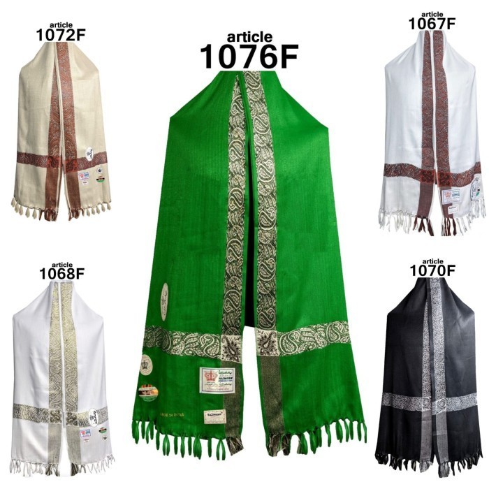 Sorban Kashmiri Al Shafeda / Sorban Shawl Al Shafeda  - 1068