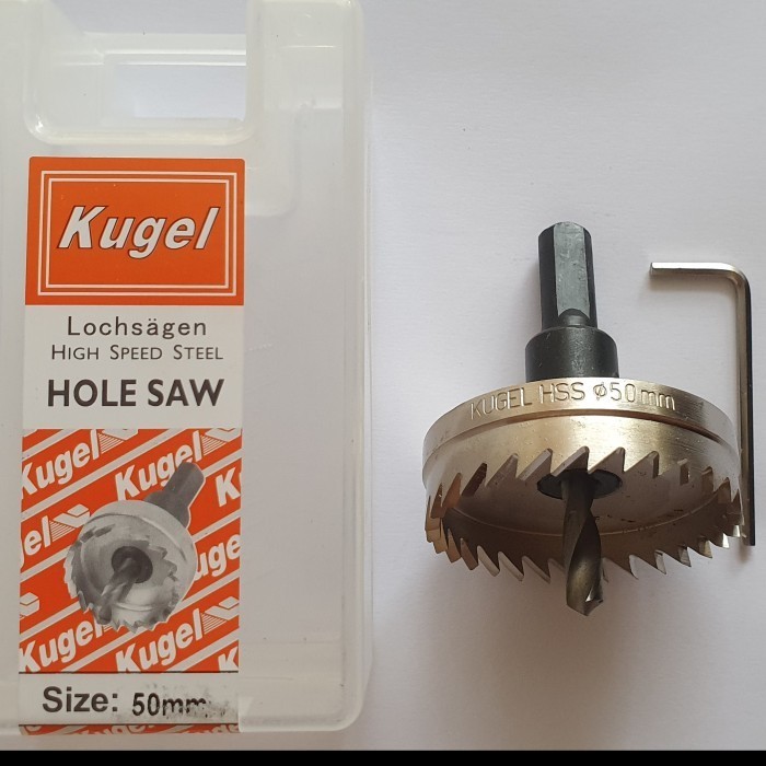 mata bor besi kugel KUGEL Hole saw HSS 50 mm - Mata Bor Besi 50 mm Original