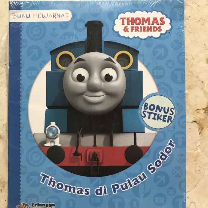 Thomas and Friends - Buku Mewarnai Thomas di Pulau Sodor -KA67