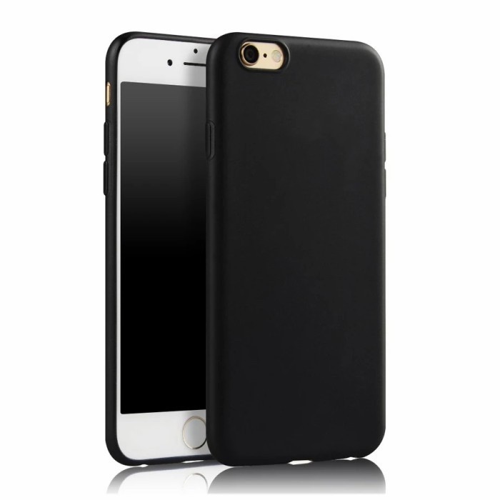 CASE IPHONE 5 5S SE PREMIUM MATTE CASE SOFT BLACK DOFF