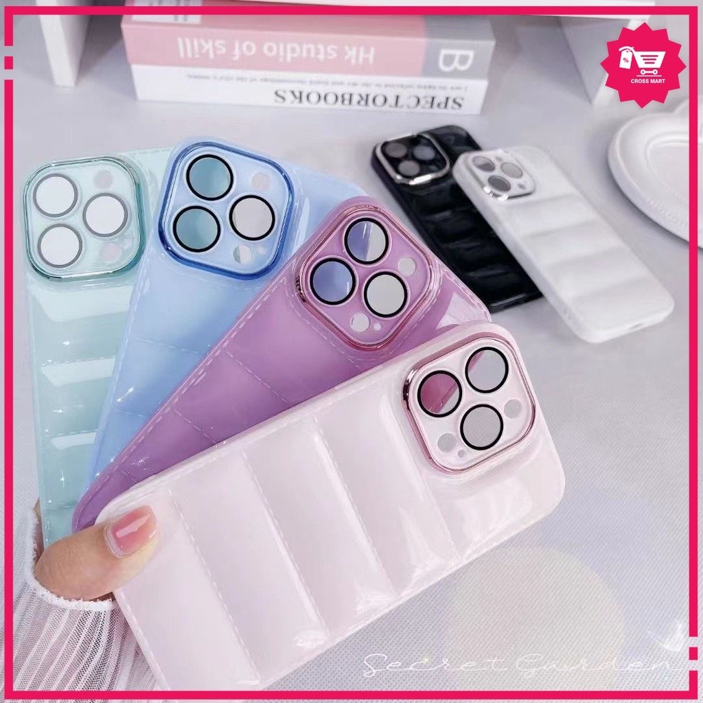 Soft Case Luxury Candy 3D IPHONE12 Promax 12 Pro 12 11 11 Pro X Xr Xsmax Xs Pillow Glossy Silicone C