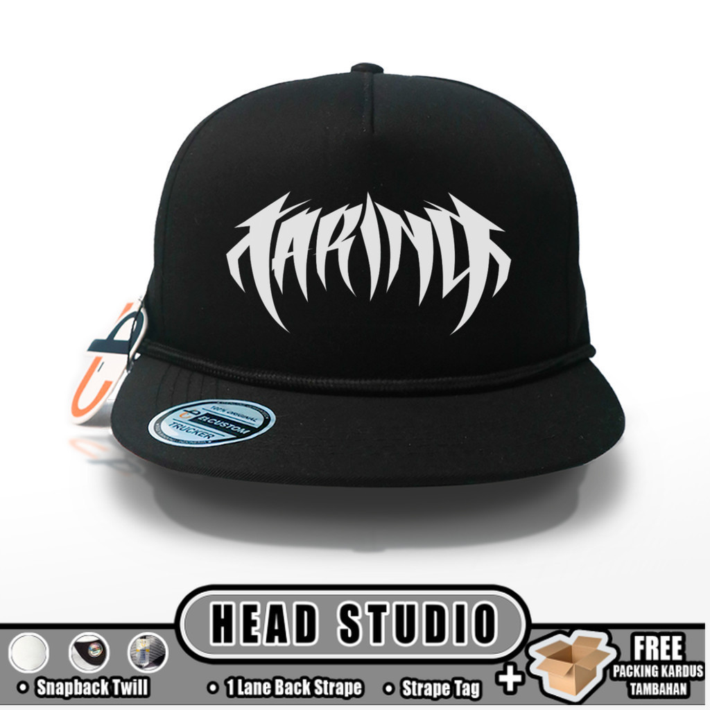 Headstudio - TARING SNAPBACK CAPS /  Band / Topi Snapback / Topi Twill / Topi Baseball Cowo / Unisex