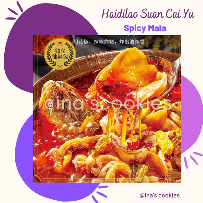 

Haidilao Suan Cai Yu Hot Pot Ikan Sayur Asin Hai Di Lao Suki Shabu - Gold Pork Bone