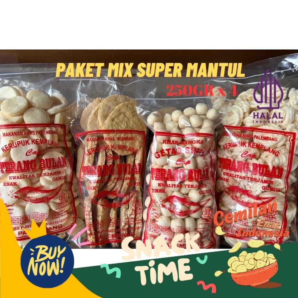 

Special Diskon PAKET 1KG KERUPUK SUPER MANTUL