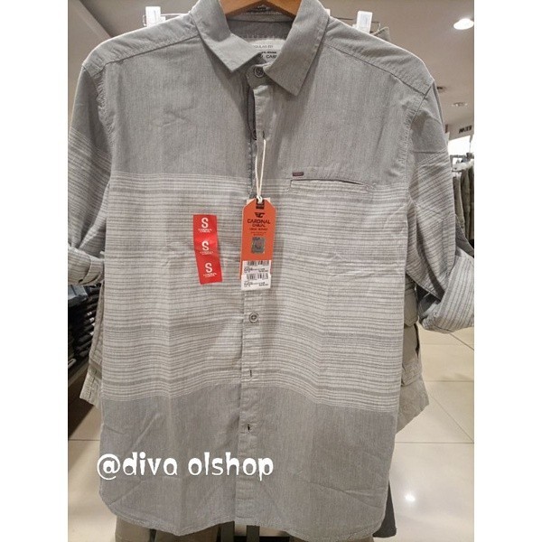 Promo kemeja panjang CARDINAL CASUAL ORIGINAL