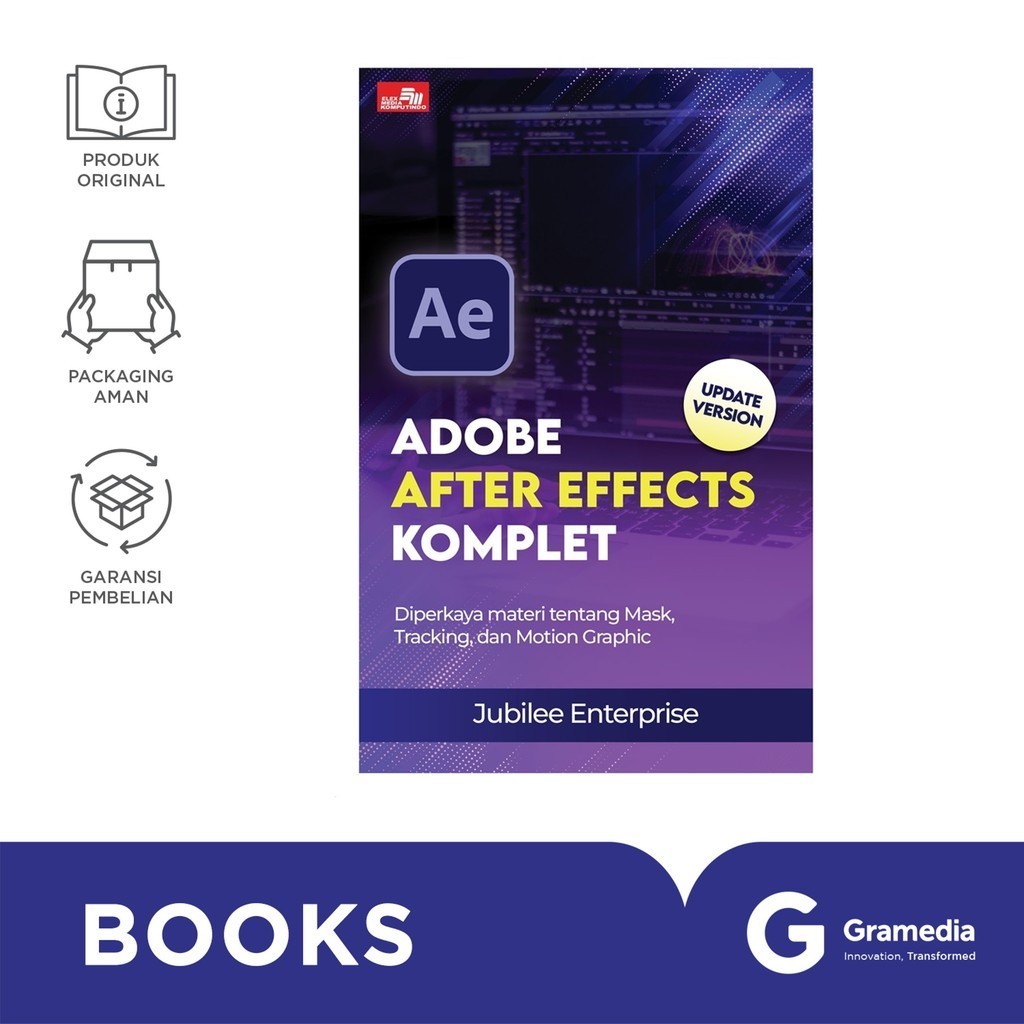 Buku Adobe After Effects Komplet (Update Version)
