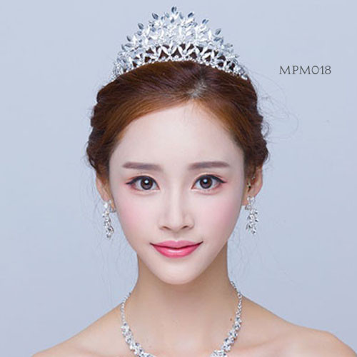 Aksesoris Sanggul Premium Hijab Mahkota Simpel Bunga Mpm018