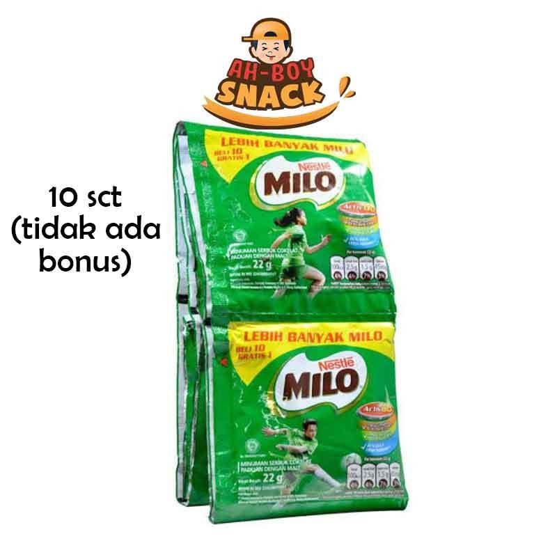 

MILO NESTLE RENCENGAN (10 SACHET X 22 GRAM) - MILO ACTIVE GO