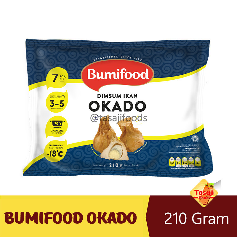 

Bumifood Okado 210gr - Dimsum Ikan Isi 7