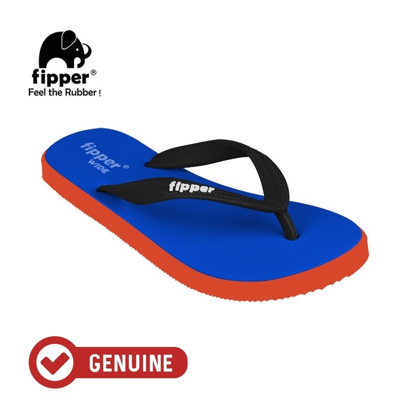 Fipper WIDE blue orange black