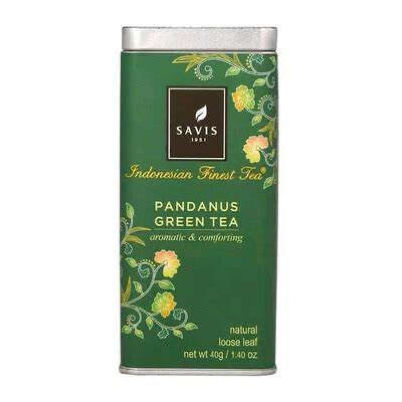 

SAVIS PANDANUS GREENTEA TINCAN 30GR