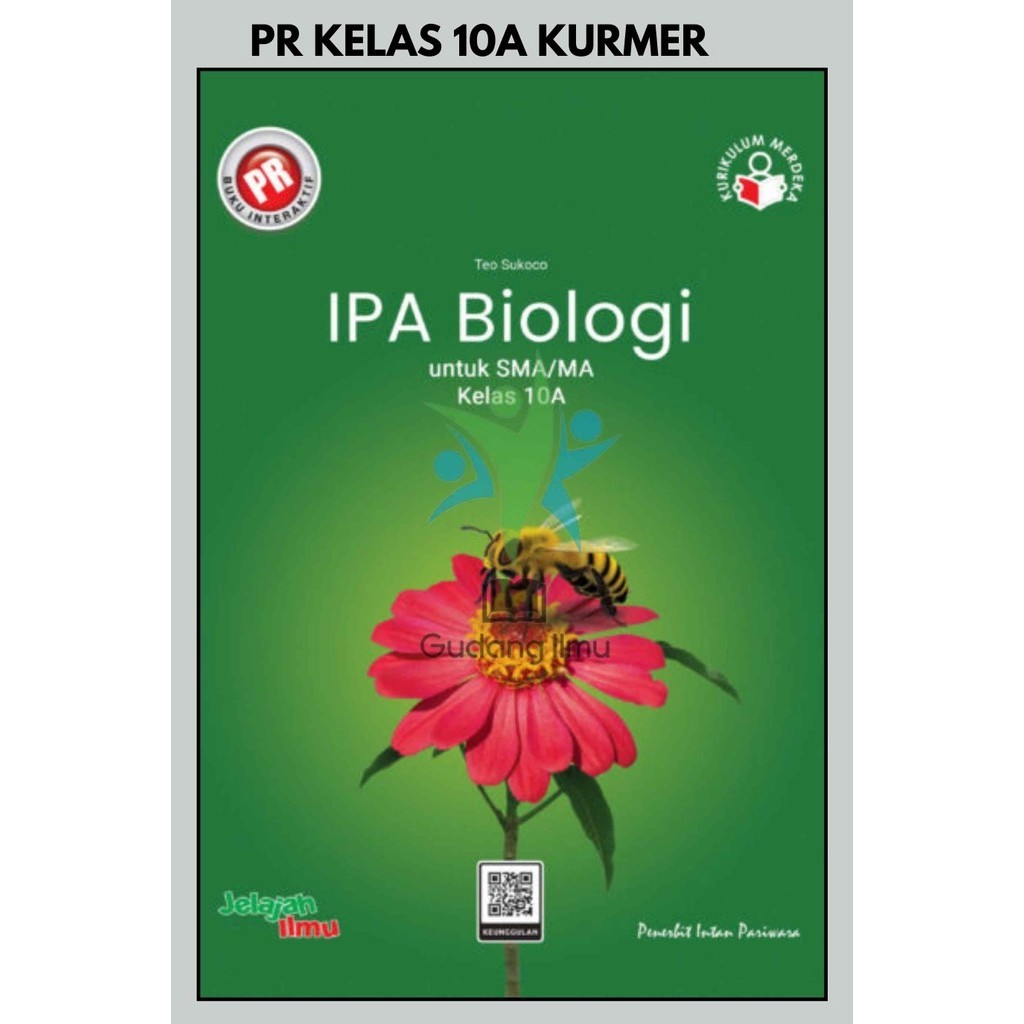 Buku Pr/Lks Biologi  SMA/MA Kelas 10/X Semester 1 Intan pariwara TERBARU