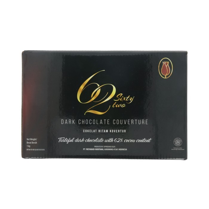 

TULIP DARK CHOCOLATE COUVERTURE 62 1 KG