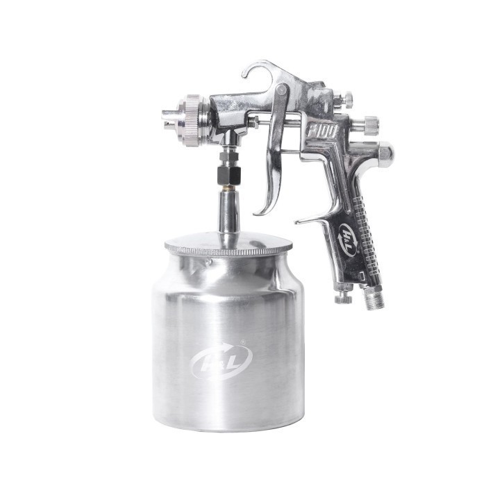 SPRAY GUN F100 PRO TABUNG BAWAH