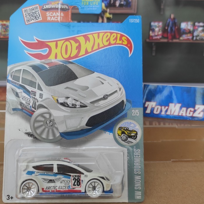 Hot Wheels Ford Fiesta '12 Ford Fiesta Diecast Mobil Ford Fiesta