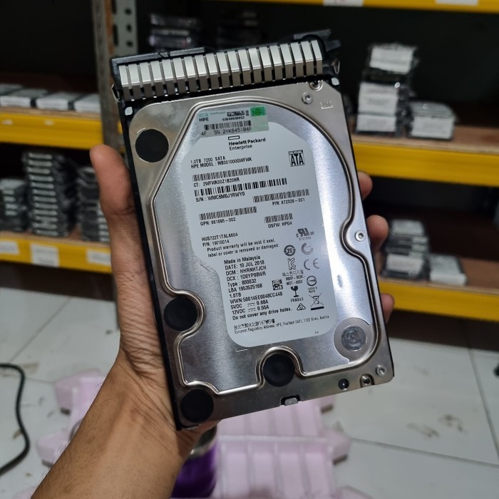 HDD SERVER HPE MB001000GWFWK 1TB SATA 7.2k 3.5"