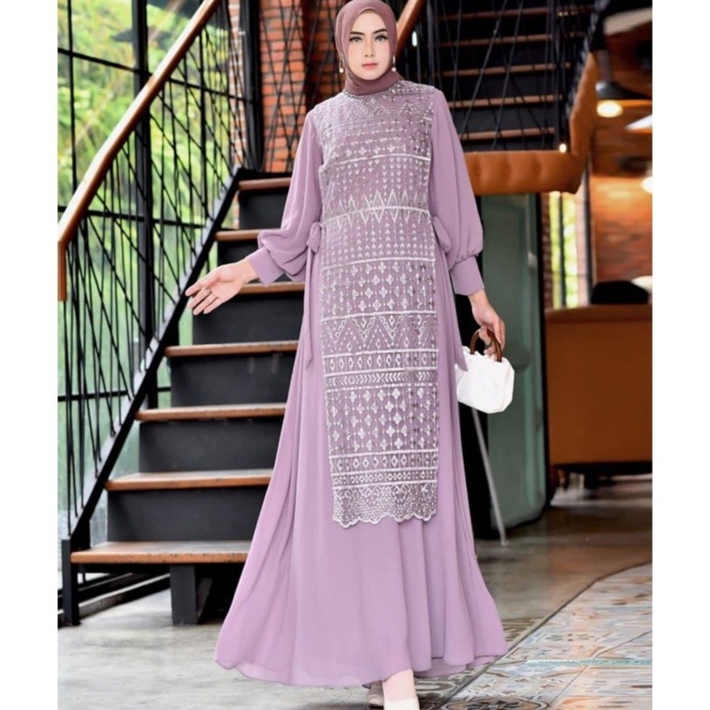 GAMIS CERUTY TIARA/ GAMIS/ GAMIS TERBARU/ GAMIS PESTA/ GAMIS KONDANGAN/ GAMIS TILE/ GAMIS BRUKAT/ GA