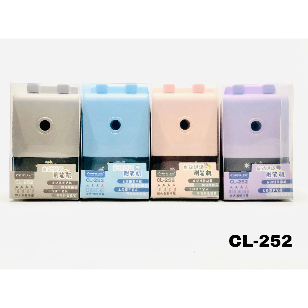 

Rautan Putar Impor CL-252 Serutan Putar Meja Warna Pastel Sharpener Meja Cute Ear- SHSNP
