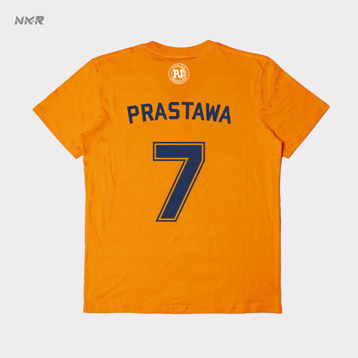 Nakara - T-Shirt Prastawa #7 Player Pelita Jaya Bakrie - 2024 - Orange