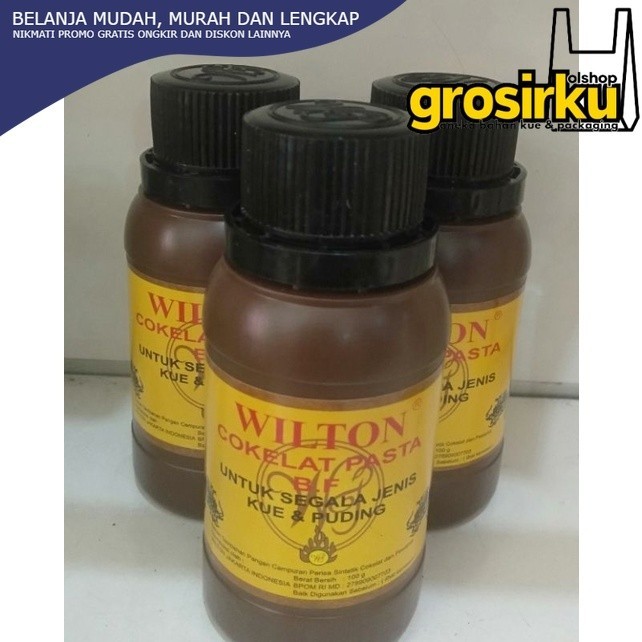 

WILTON PASTA PERISA COKLAT / BLACK FOREST 100 GRAM