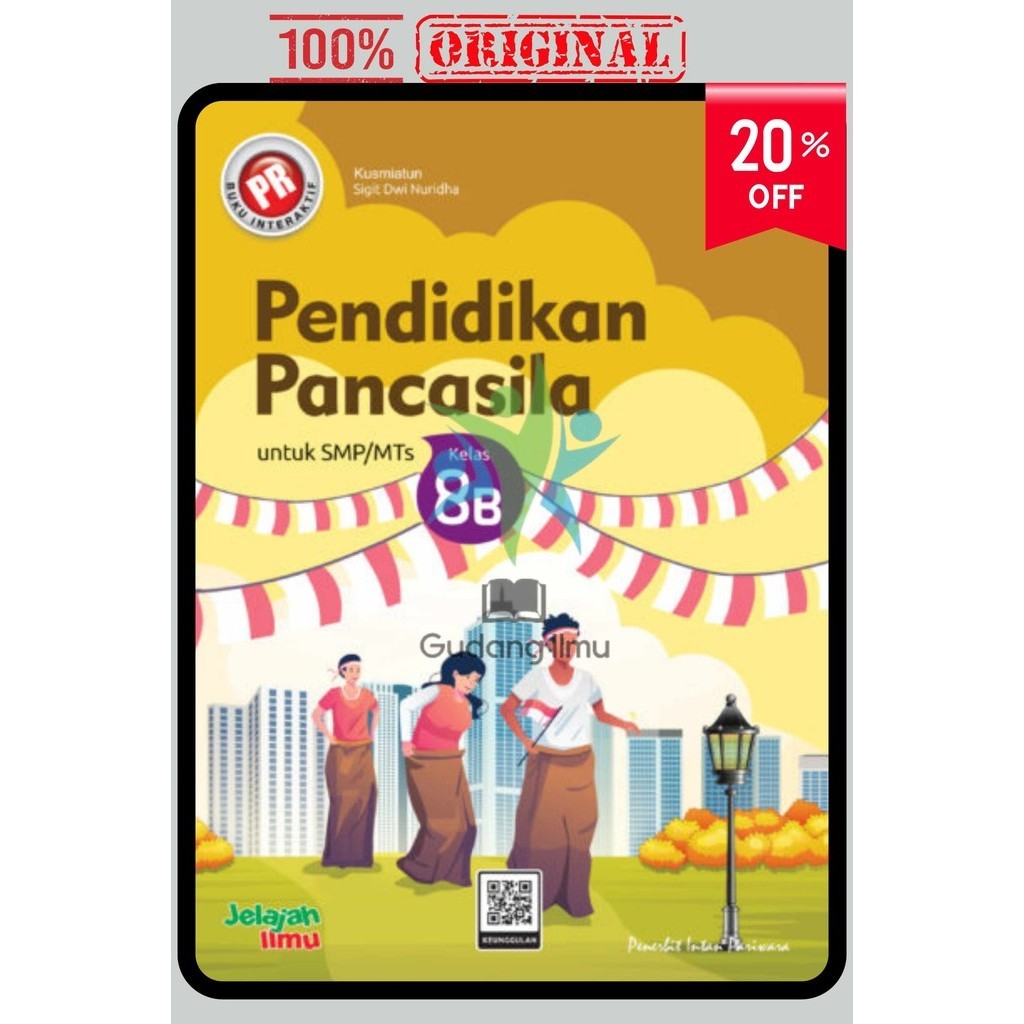 Buku PR/LKS interaktif PPKN SMP Kelas 8 Semester 2 Kurikulum Merdeka Tahun 2024