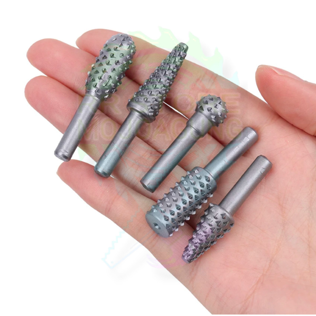 MATA BOR KIKIR UKIR KAYU TUNER 5 PCS RASP 6mm