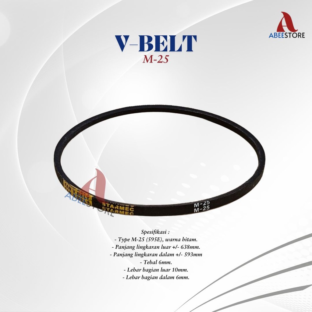 V-BELT MESIN CUCI M-25