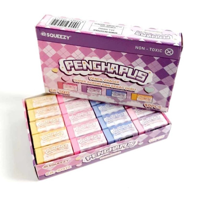 

PENGHAPUS PENSIL PREMIUM WARNA PASTEL NON TOXIC, NO DUST | PENGHAPUS TIDAK BERACUN DAN BEBAS DEBU