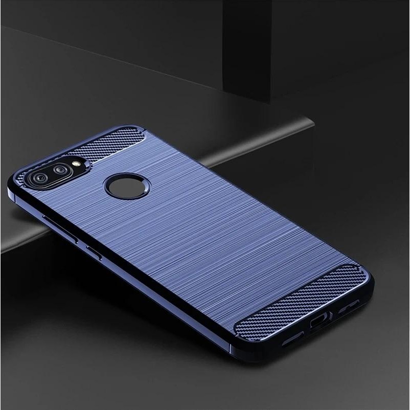 Casing HP Xiaomi Mi 8lite mi8 lite mi8lite xiaomi 8 lite 8lite Casing TPU Tekstur Serat Karbon Silik
