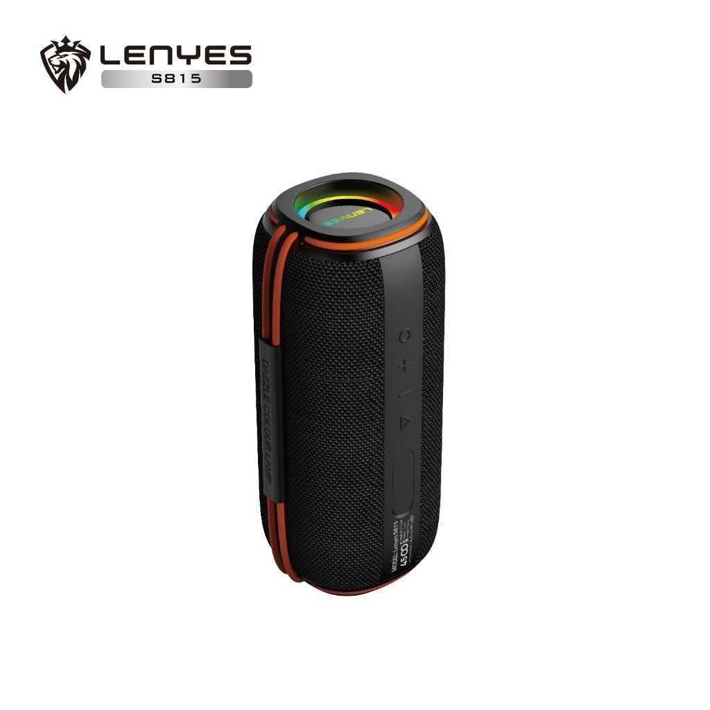 LENYES S815 30W Wireless Speaker Bluetooth 5.3 Portable Hifi Stereo Bass RGB Light Waterproof IPX6 T