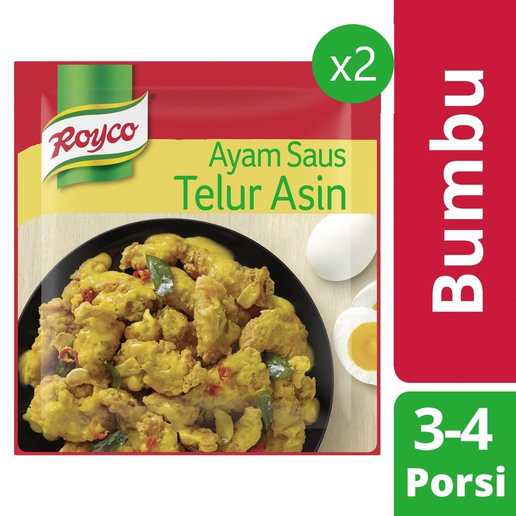 

Royco Bumbu Ayam Saus Telur Asin 22 gr x2
