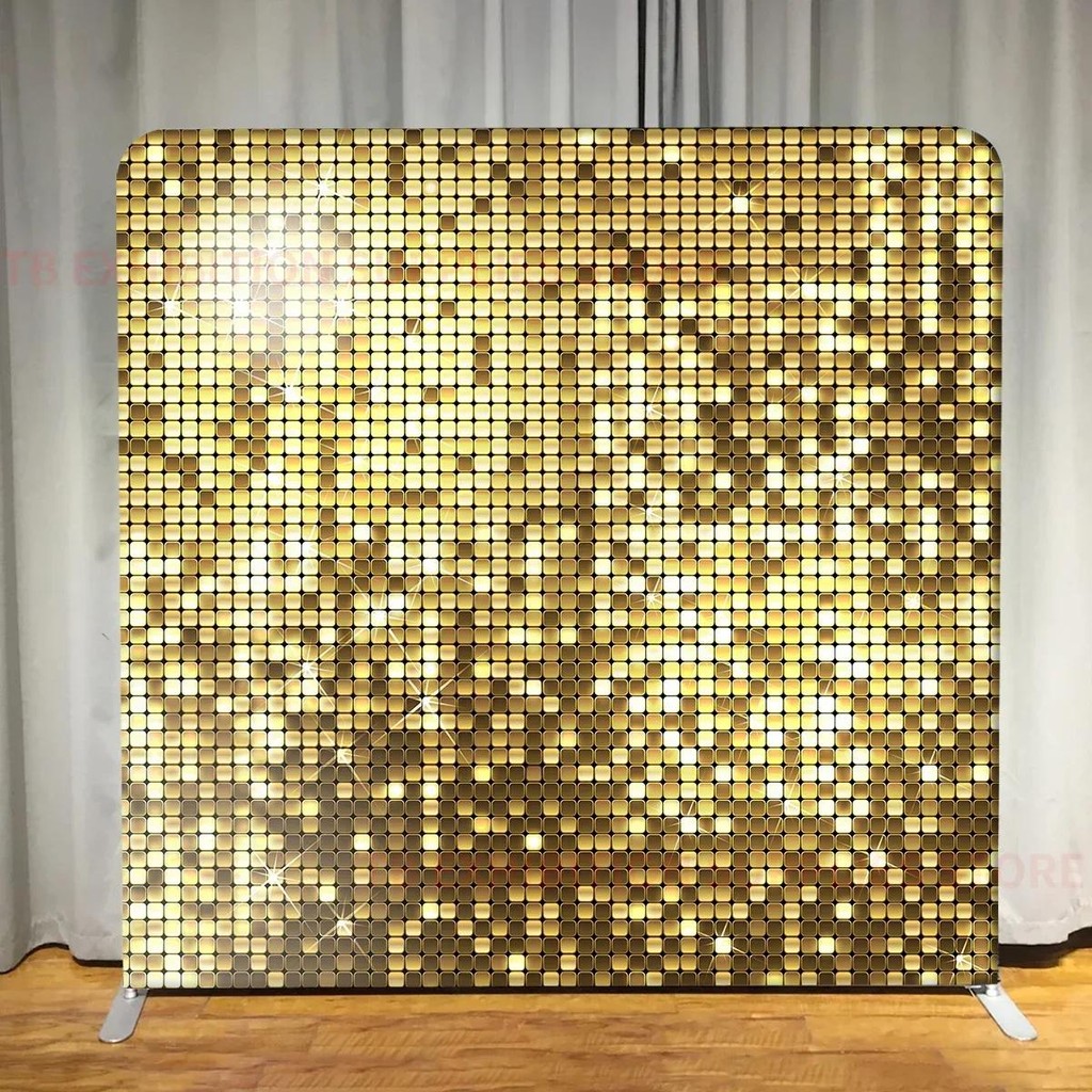 Photo Booth Backdrop Stand Cover Custom banner Square Wall Background for Wedding Birthday BabyShowe