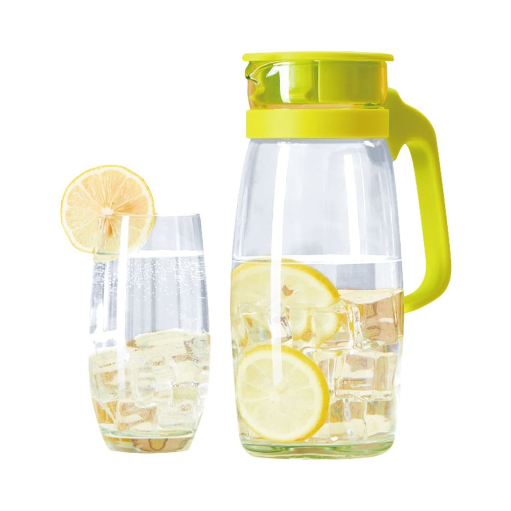Informa Libbey Set 5 Pcs Sereno Teko Minum & Gelas - Hijau Set Water Jug With Glass Pitcher Wadah Pe