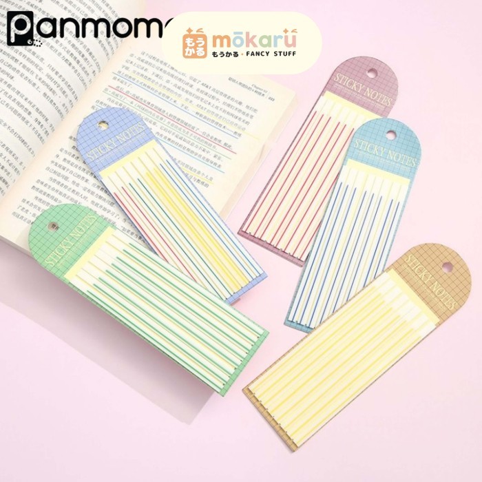 

Underlining Sticky Notes Index Memo Tempel Garis Bawah 160 Lembar 14cm Warna-Warni Murah