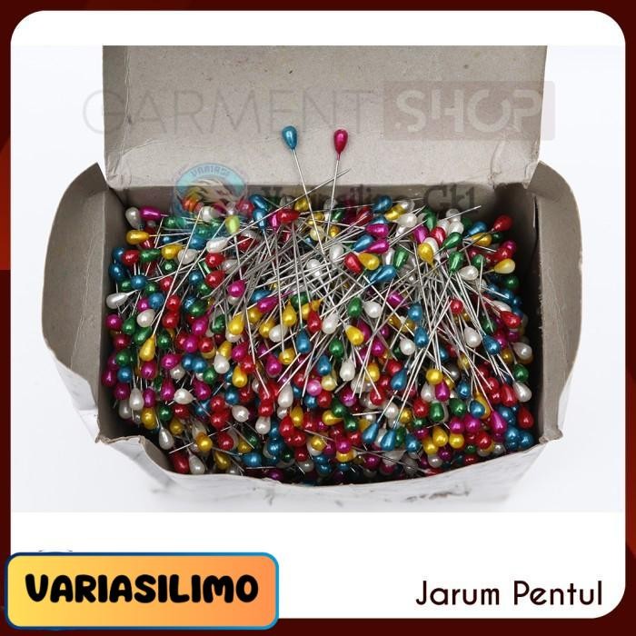 

Variasilimo | JARUM PENTUL HIJAB PREMIUM CROWN FOX 1000 PCS 2 INCH 5 CM