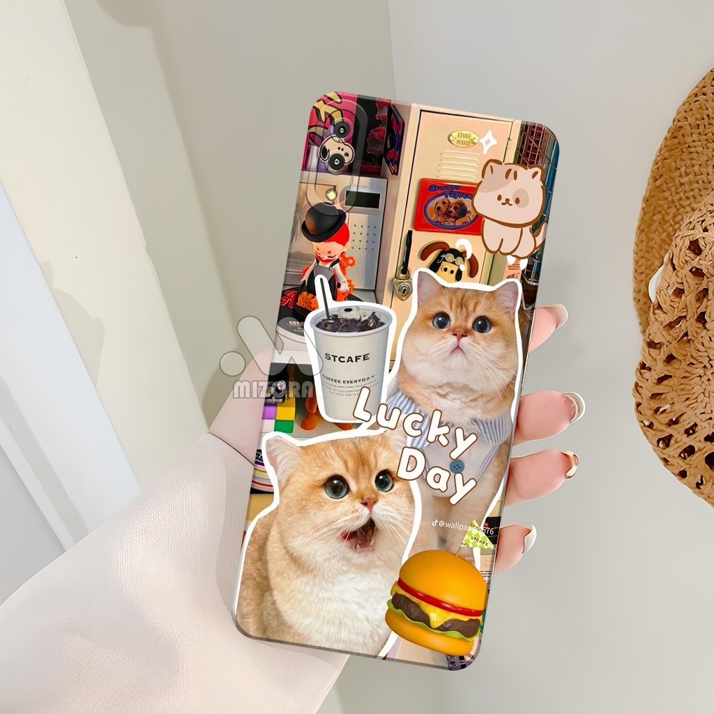 MIZORA Softcase ASUS ZENFONE MAX PRO M1 Fashion Case Kucing Case ASUS ZENFONE MAX PRO M1 Silikon Pro