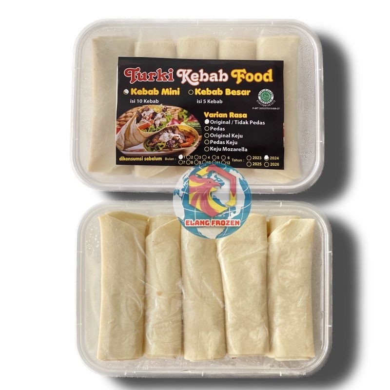 

Turki Kebab Frozen / Kebab Mini Turki Frozen