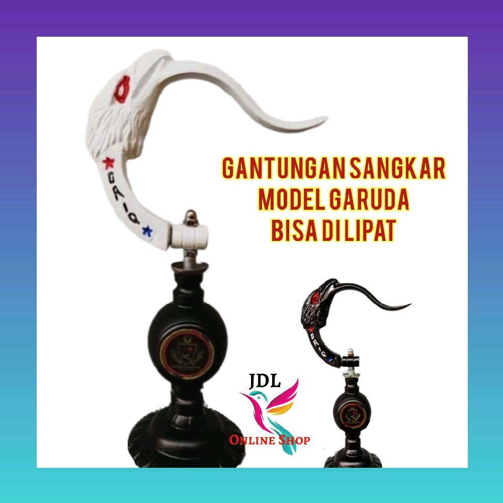 gantungan cenlung model garuda oriq jaya plus pion sangkar burung aksesoris