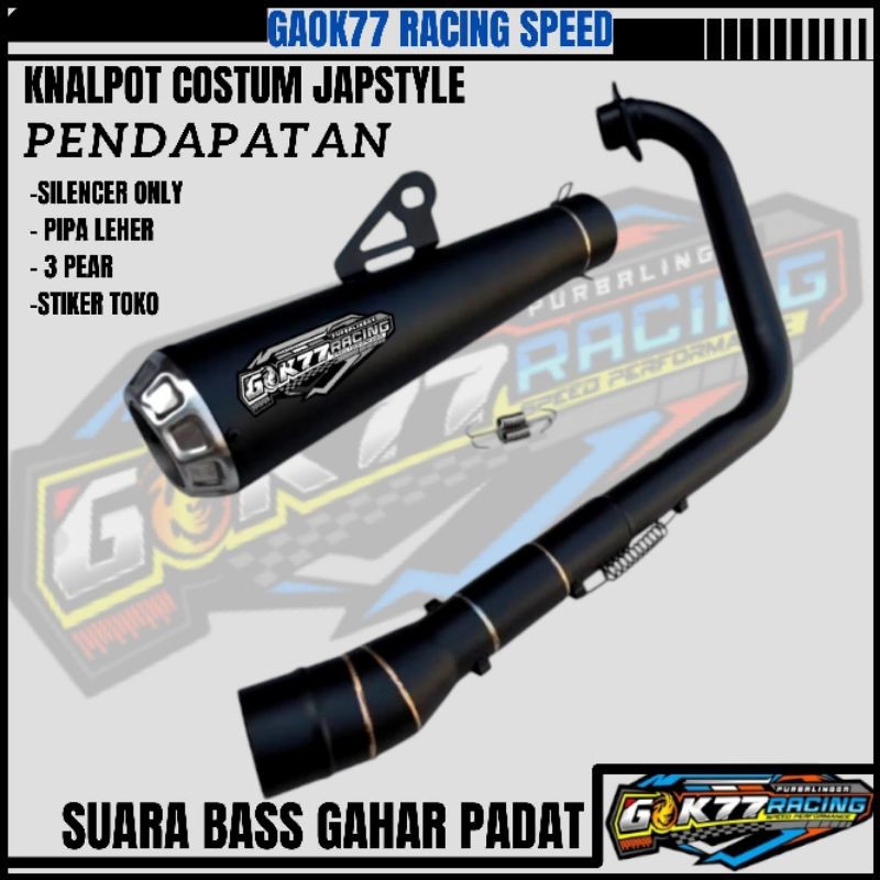 Knalpot Costum Japstyle/underbelly Xsr155 R15 Cbr150r n