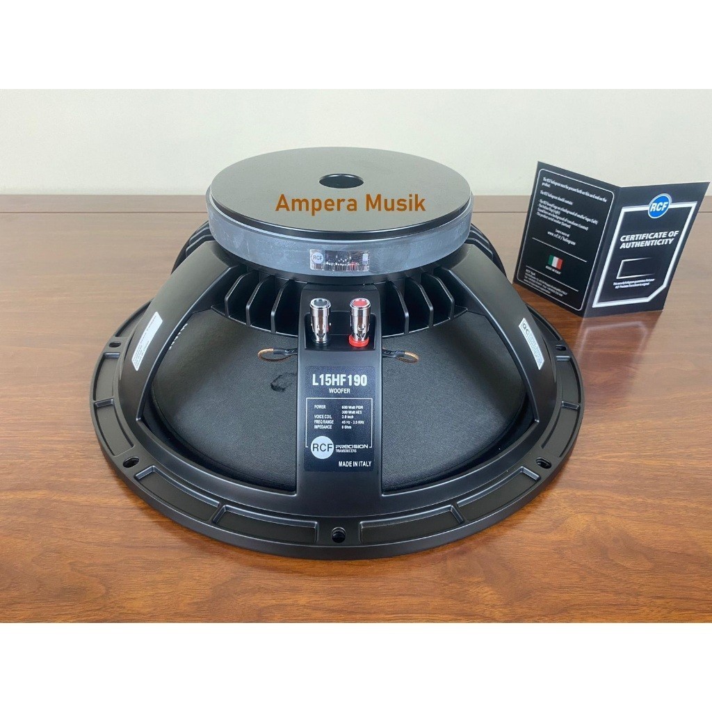 Komponen speaker RCF L15HF190 15 inch / 15hf190 / RCF L15HF190