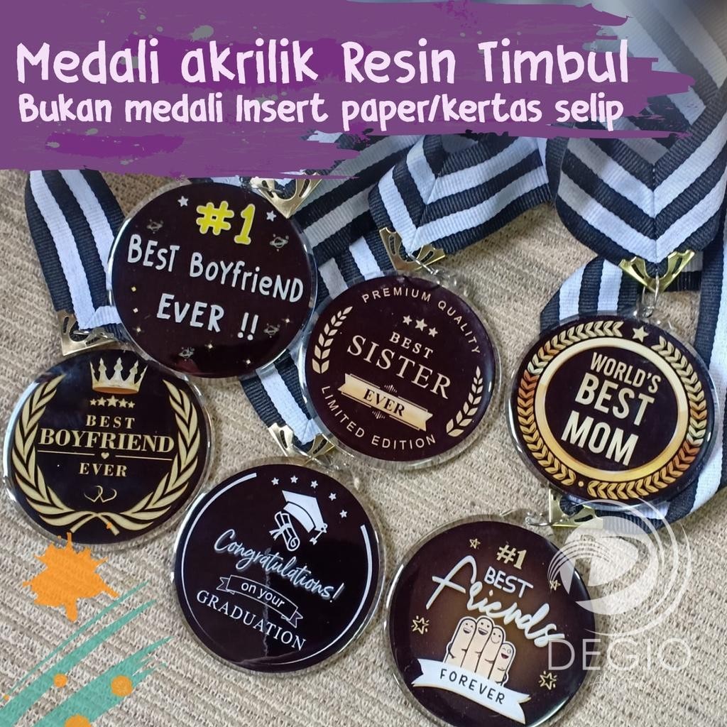 

Medali Custom Hampers kostum Kado Unik Hadiah Ultah boyfriend Wisuda Stitch