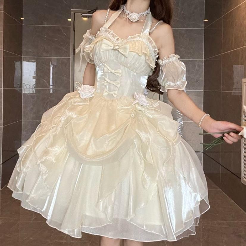 New stock JSK Cindy Rose Dress Lolita Romantic and Elegant Original Lolita Princess Dress