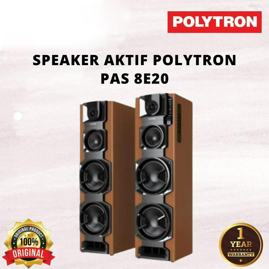SPEAKER AKTIF POLYTRON PAS8E20 PAS 8E20 SALON BLUETOOTH USB PAS 8E20