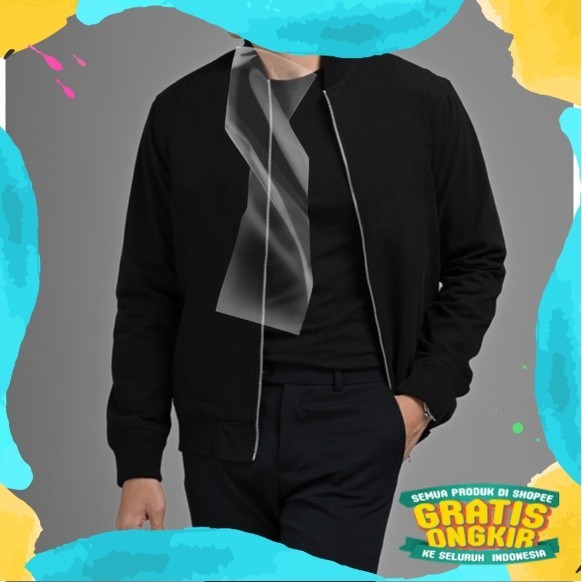 JAKET BOMBER CANVAS PRIA / JAKET BOMBER DELUXE / JAKET BOMBER PRIA / JACKET BOMBER CANVAS PREMIUM GO