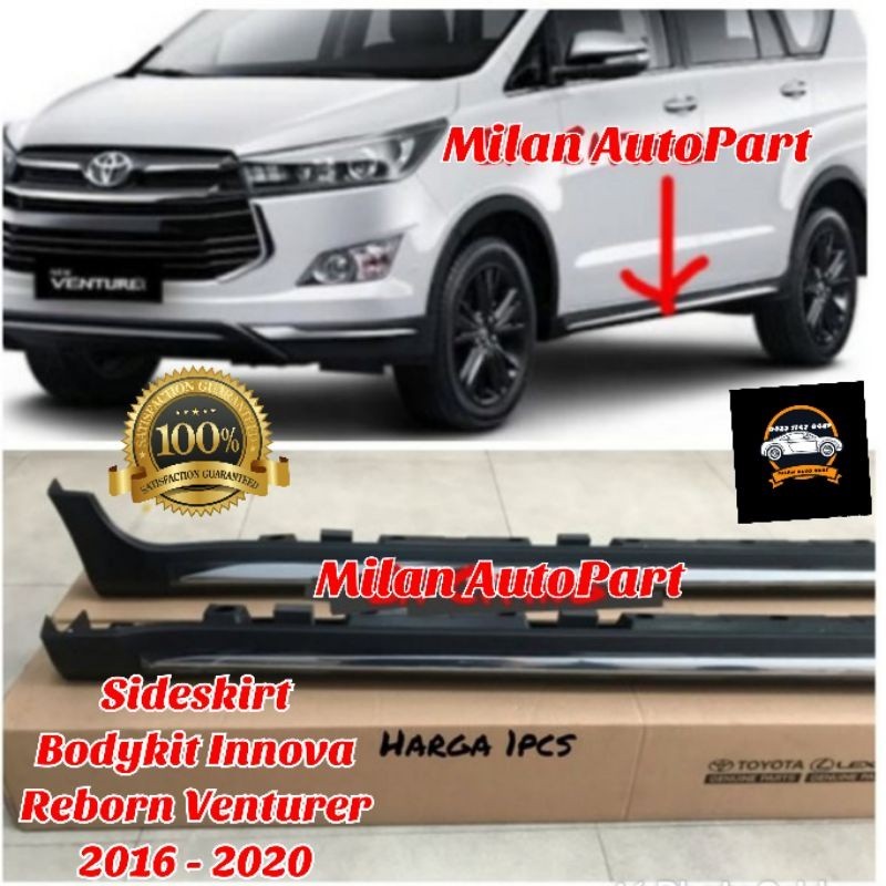 Trisplang Sideskirt Bodykit Innova Reborn Venturer 2016 2017 2018 2019 2020 Original