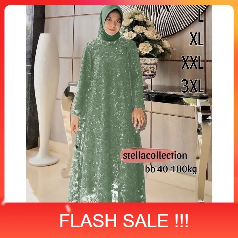 PROMO SET ASTERIA (3warna) Atasan Tunik dan Celana L XL XXL 3XL