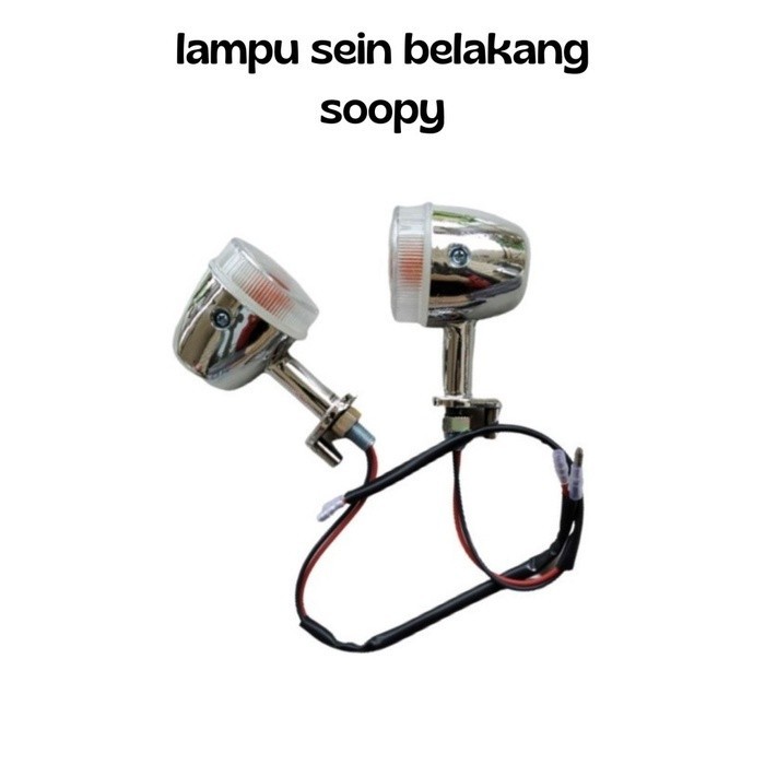 NARITA lampu sein riting belakang scoopy karbu sein scoopy lama - SEIN BLKNG SCOP SC