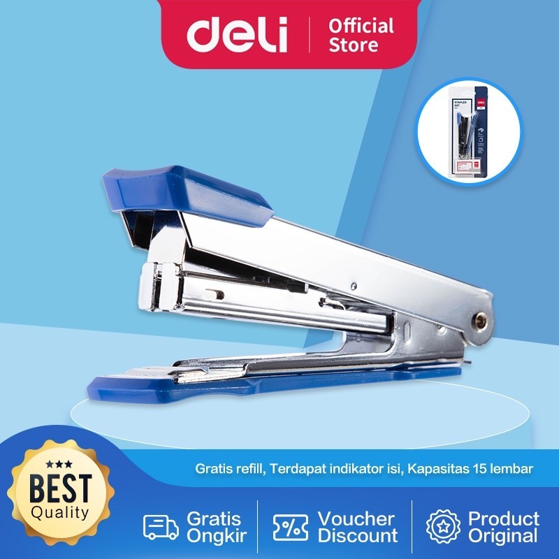 

Stapler Deli No.10 Free Refill - E0214