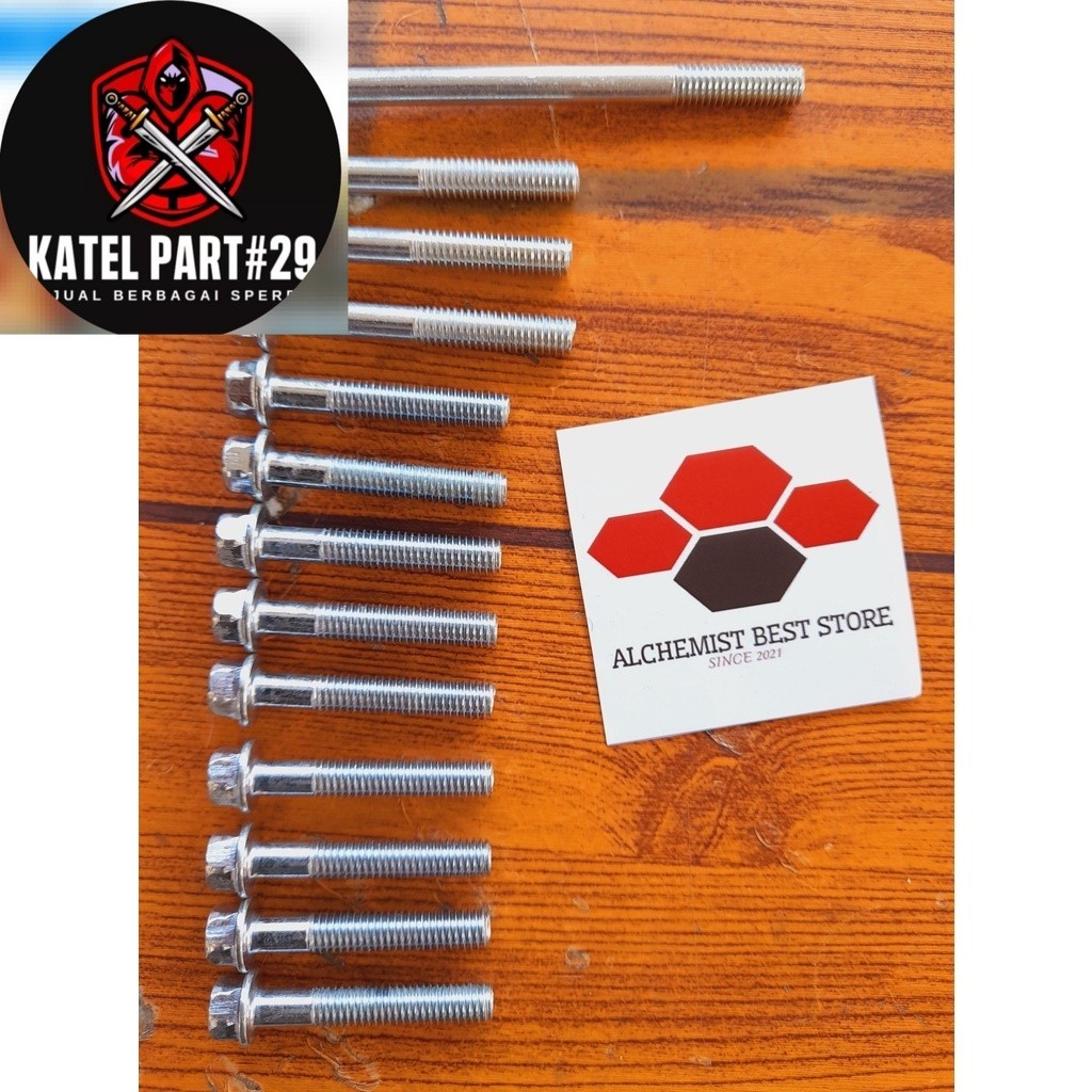 COD Baut CVT Fino Karburator / Baud CVT 1Set Yamaha Fino Karbu / Baut Baud CVT 1Set Yamaha Fino Karb
