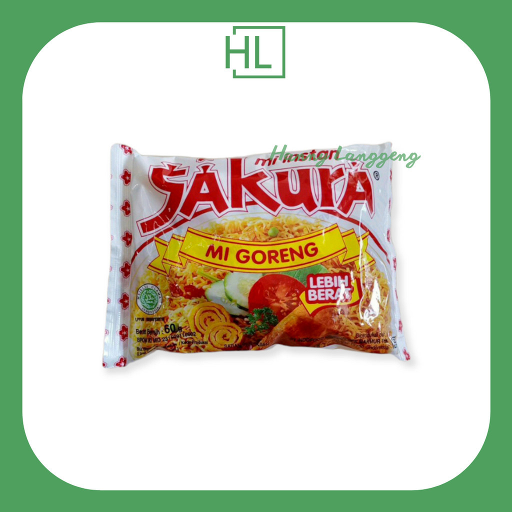 

[HL] Mie Goreng Sakura Instant @60 gr
